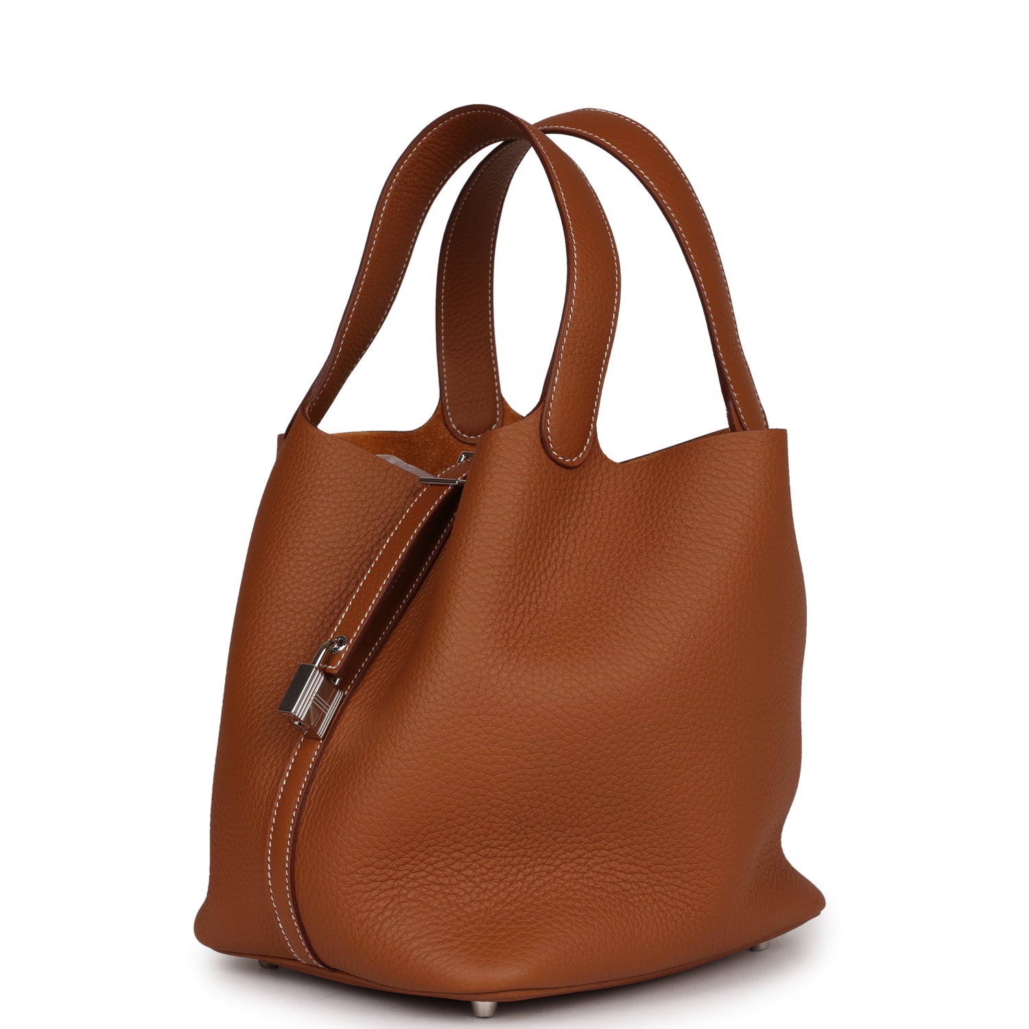 Hermes Picotin Lock 22 Gold Clemence Palladium Hardware
