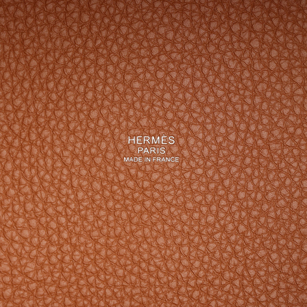 Hermes Picotin Lock 22 Gold Clemence Palladium Hardware