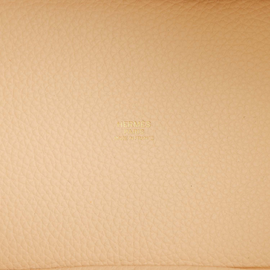 Hermes Picotin 18 Nata Clemence Gold Hardware