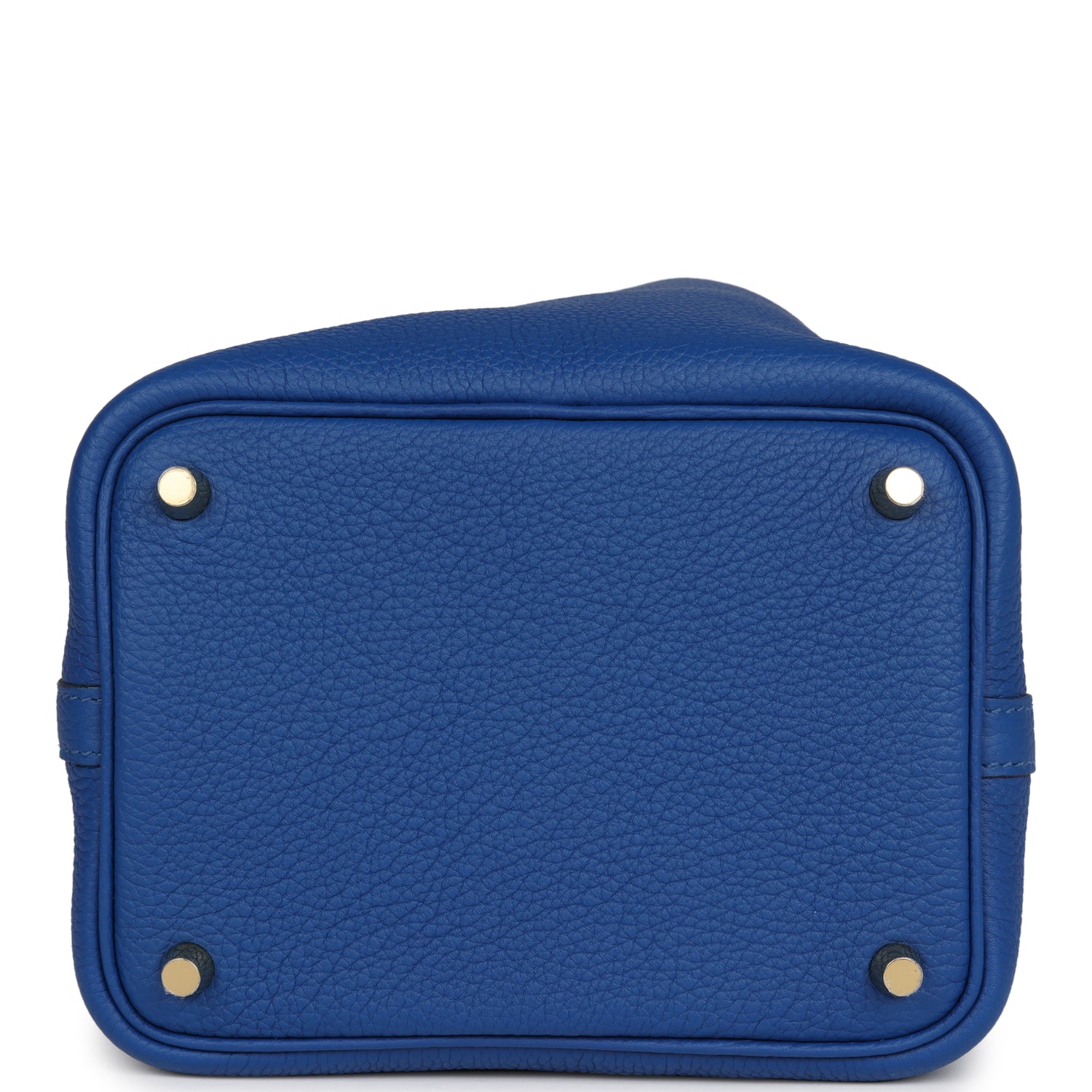 Hermes Picotin Lock 18 Bleu France Clemence Gold Hardware