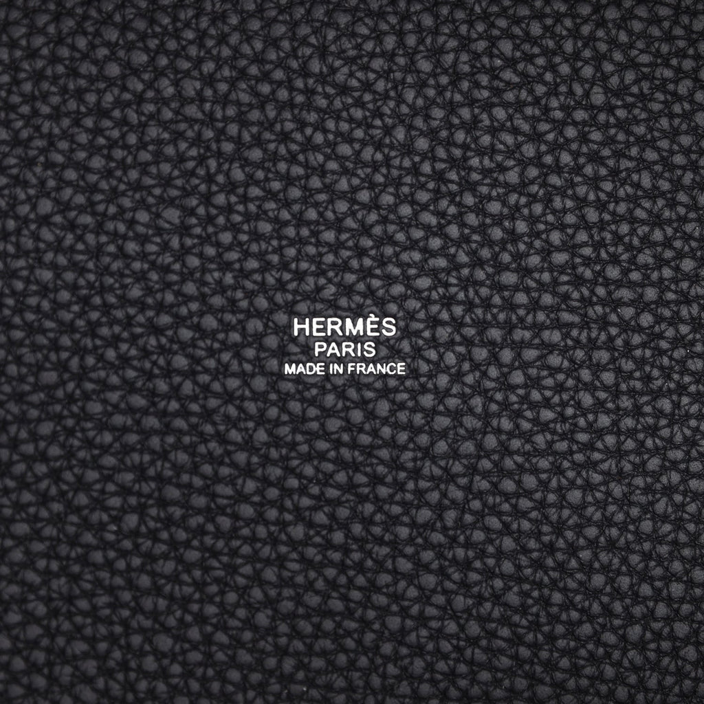 Hermes Picotin Lock 18 Caban Clemence Palladium Hardware