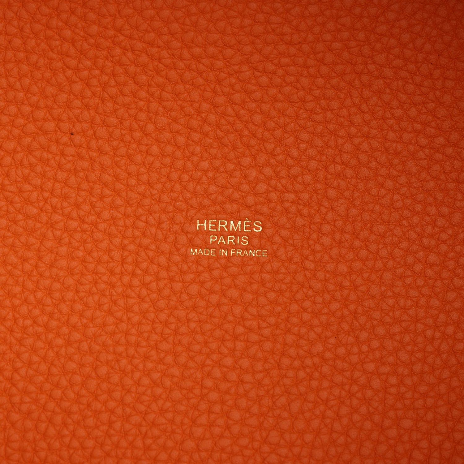 Hermes Picotin Lock 18 Orange Clemence Gold Hardware