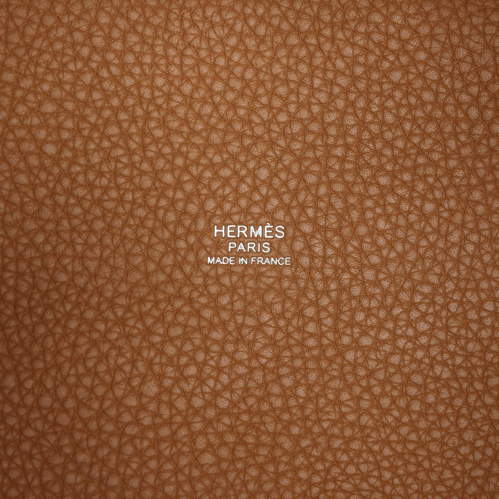 Hermes Picotin Lock 18 Biscuit Clemence Palladium Hardware