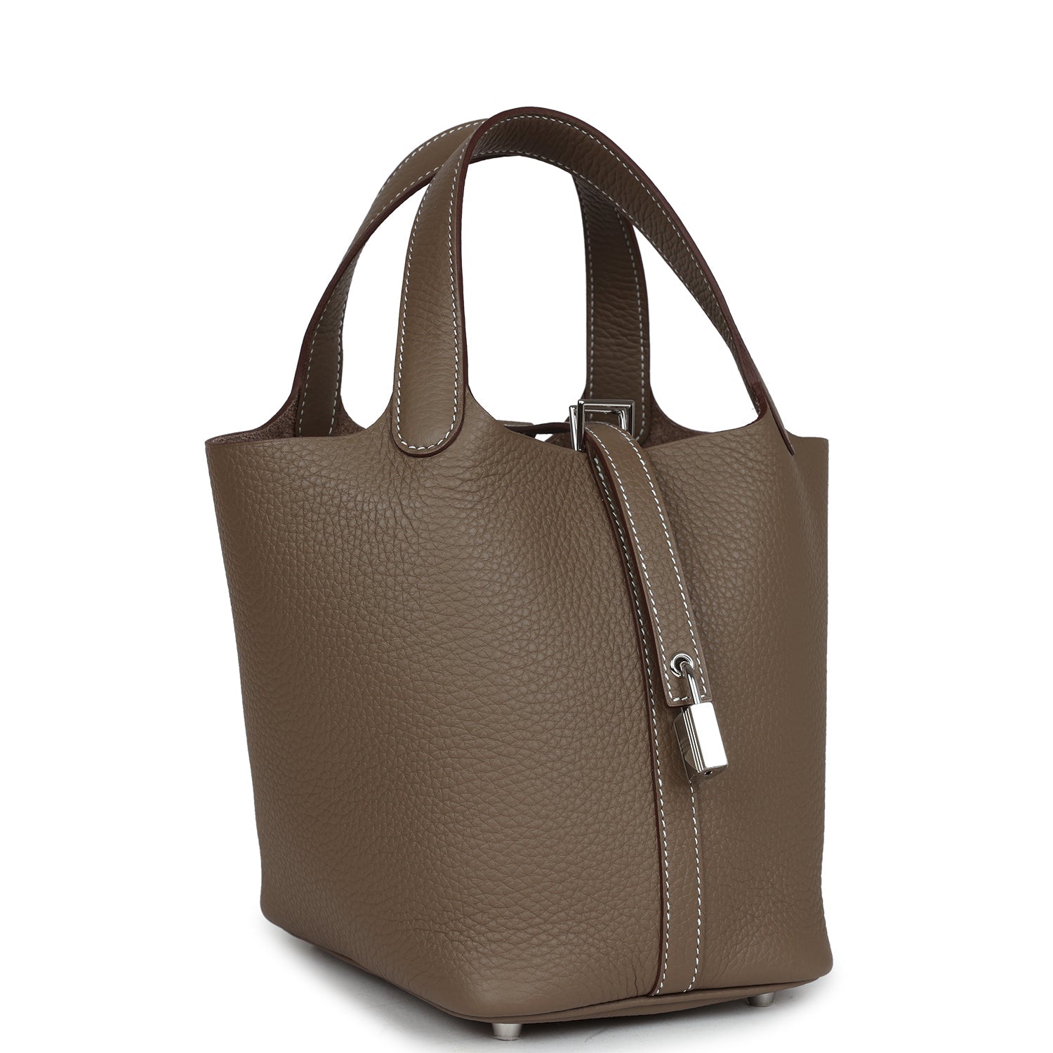 Hermes Picotin Lock 18 Etoupe Clemence Palladium Hardware