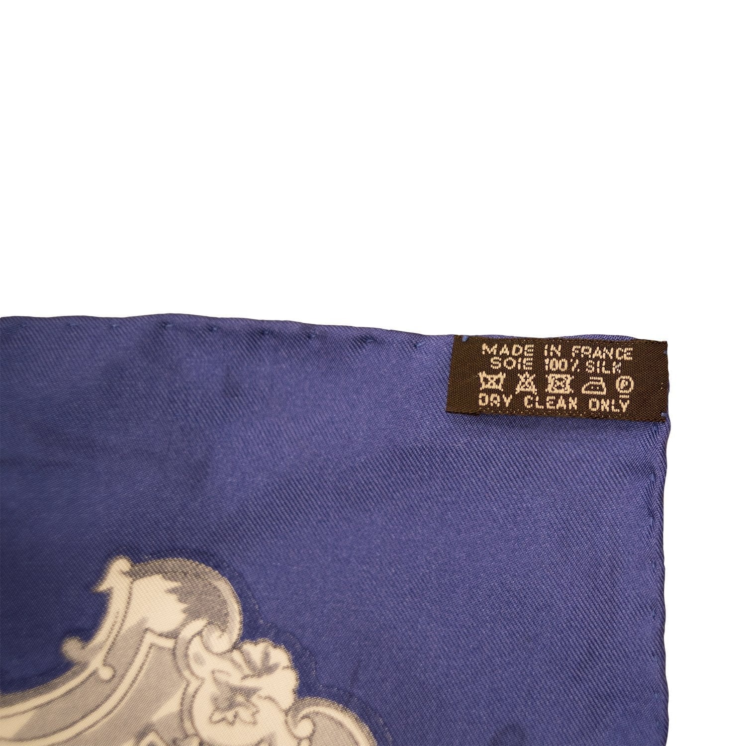 Hermes "Les Cles" Purple Giant Silk Shawl Scarf 140cm
