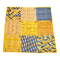 Hermes "Manufacture de Boucleries" Yellow Cashmere and Silk Shawl Scarf 140cm
