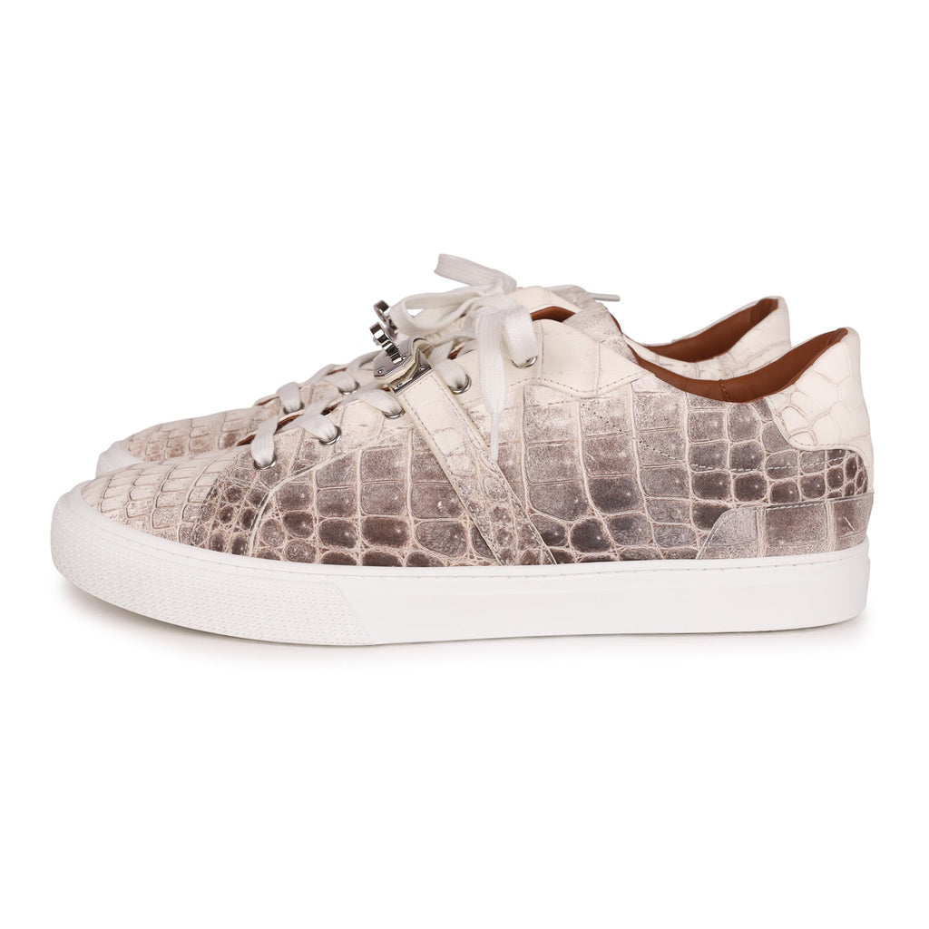 Hermes Day Sneaker Himalaya Niloticus Crocodile 43.5 EU