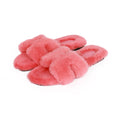 Hermes Oran Sandals Rose Du Désert Woolskin 37
