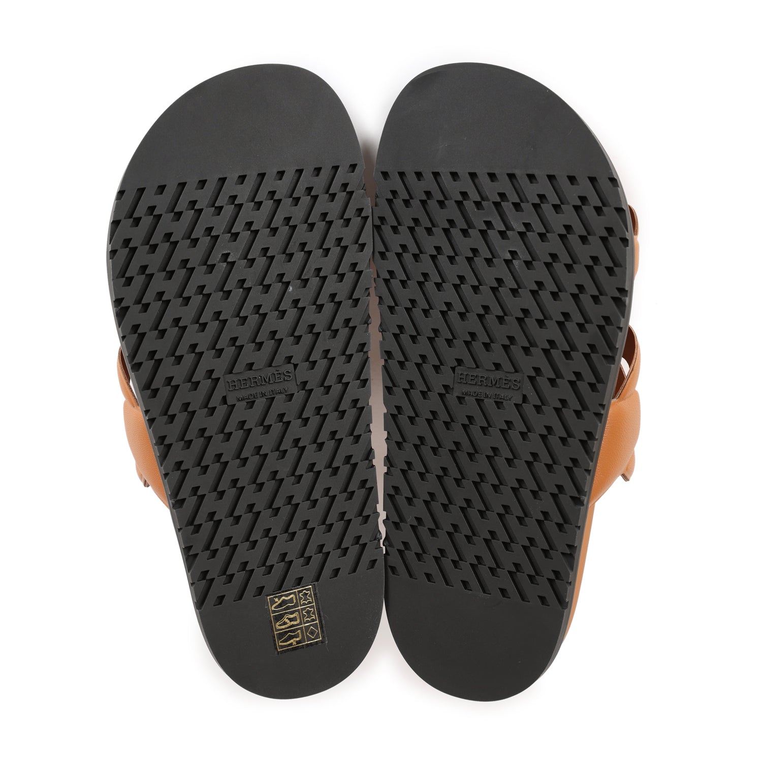 Hermes Extra Techno Sandal Naturel Calfskin 36 EU