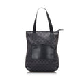 Gucci Tote Bag Black GG Canvas