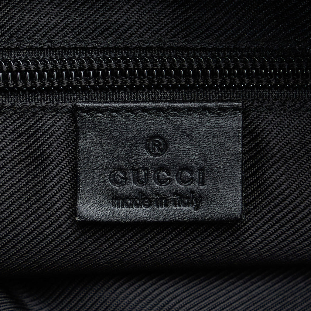 Gucci Tote Bag Black GG Canvas