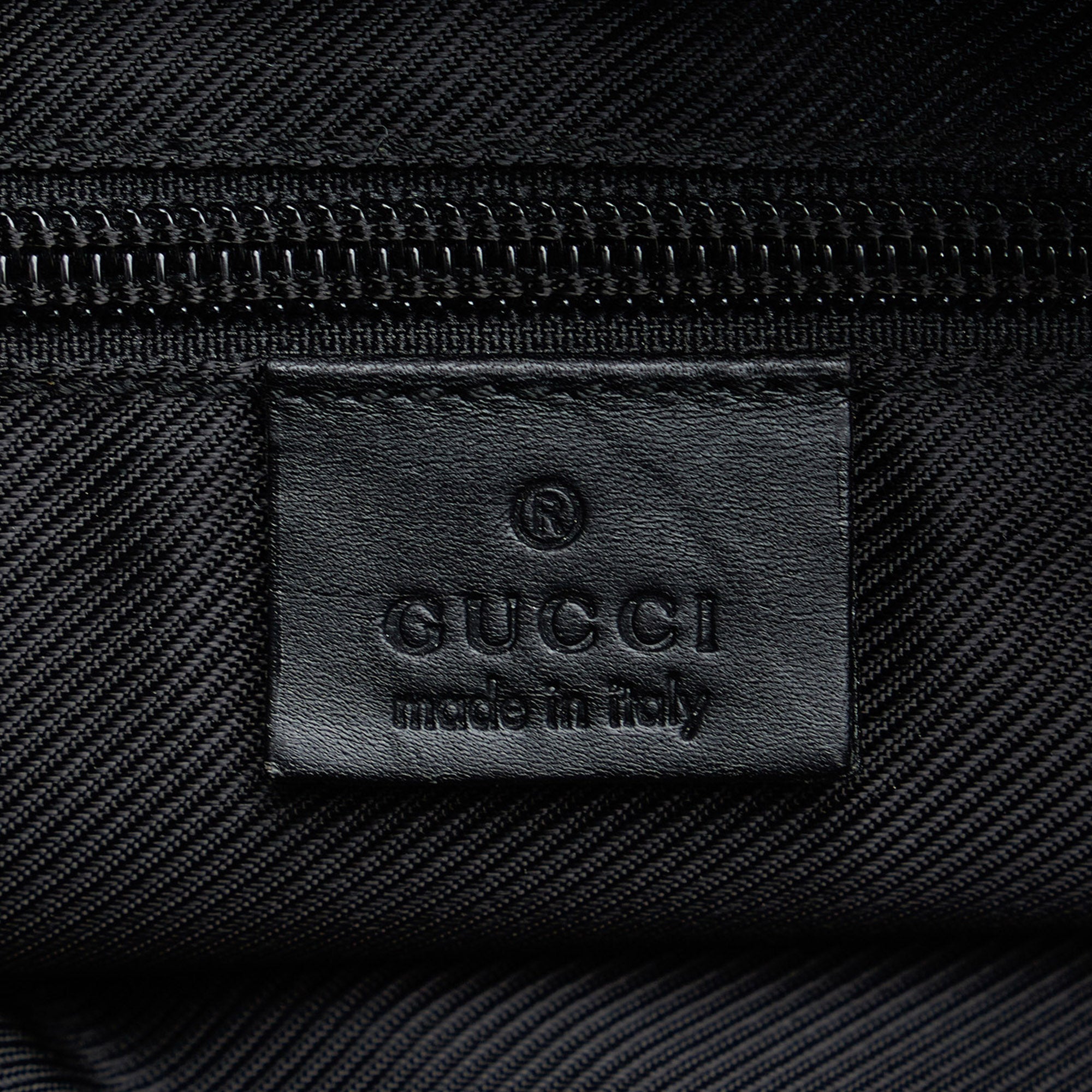 Gucci Tote Bag Black GG Canvas