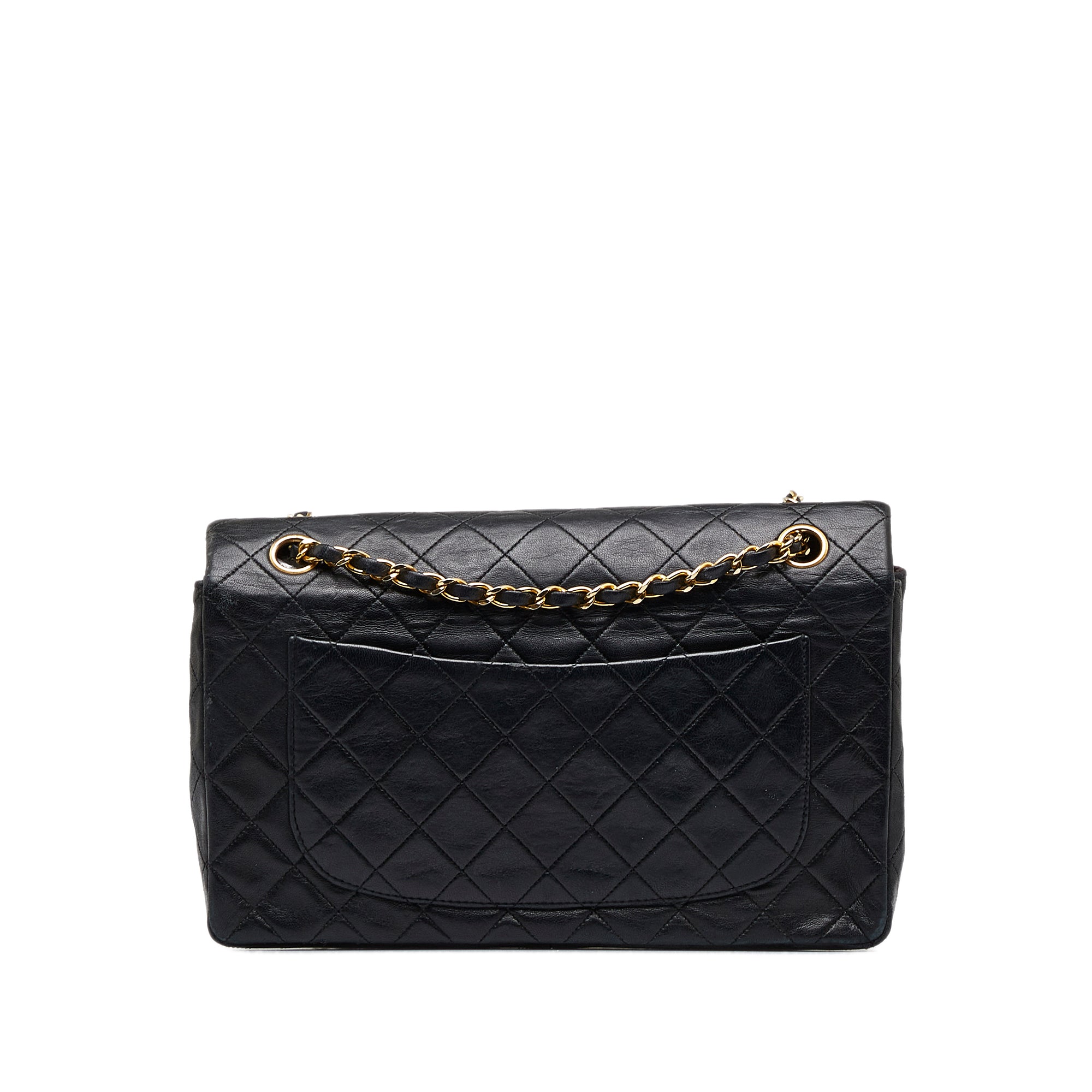 CHANEL Medium Quilted Lambskin Single Flap Bag