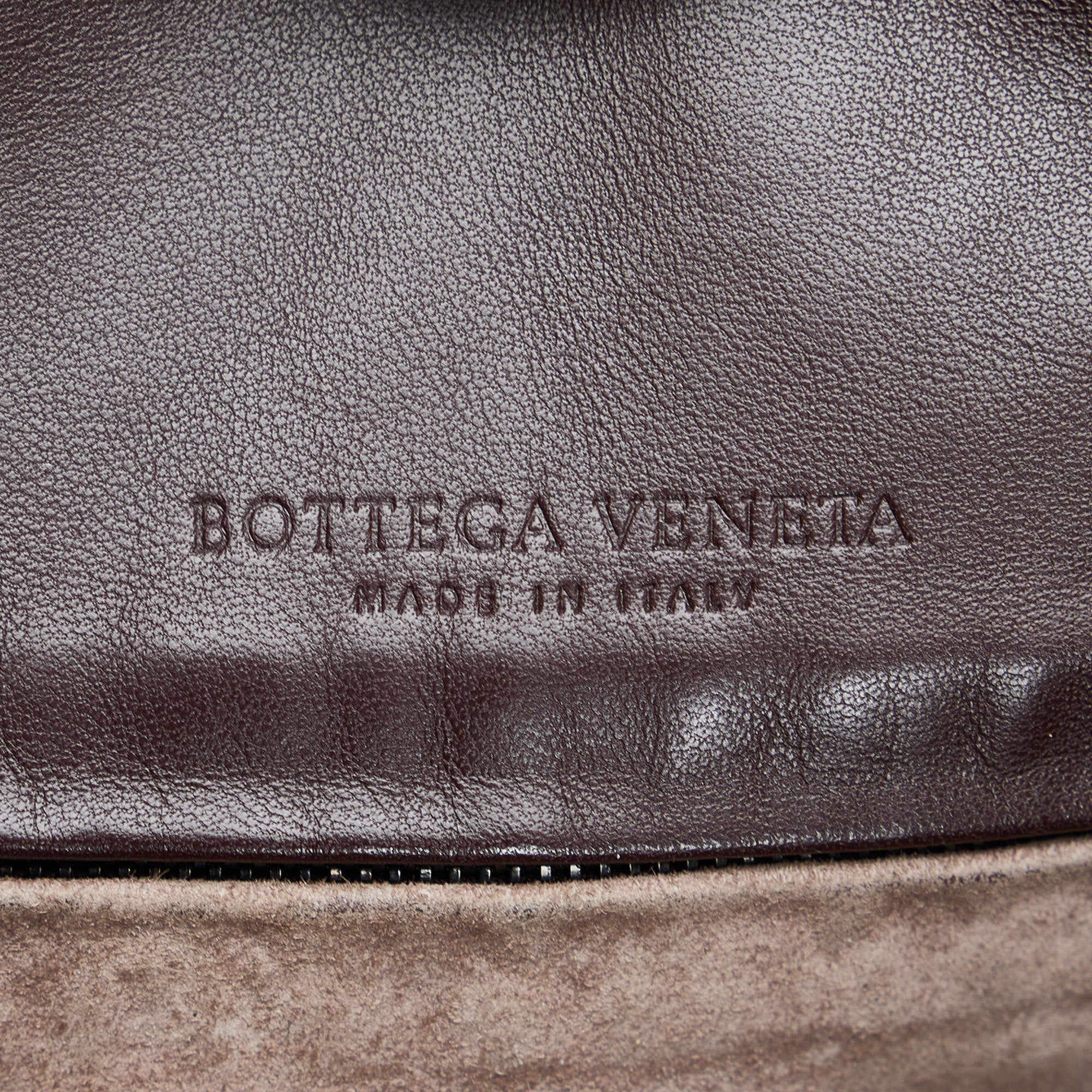 Bottega Veneta Intrecciato Crossbody Bag Brown