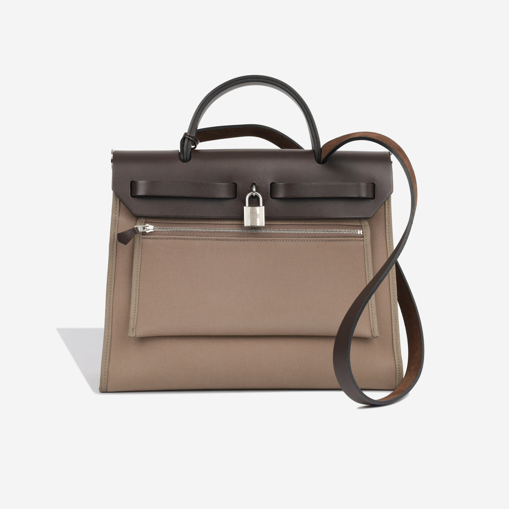Hermès Herbag 31 - Ebene/Etoupe