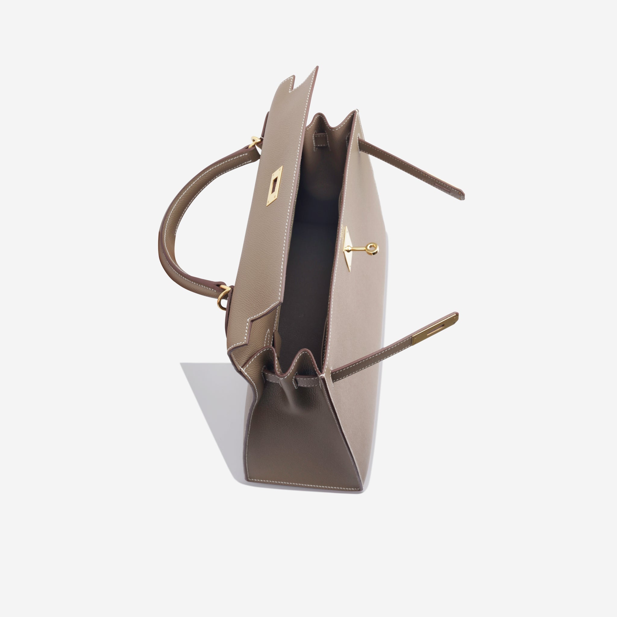 Hermès Kelly 32 - Etoupe Epsom