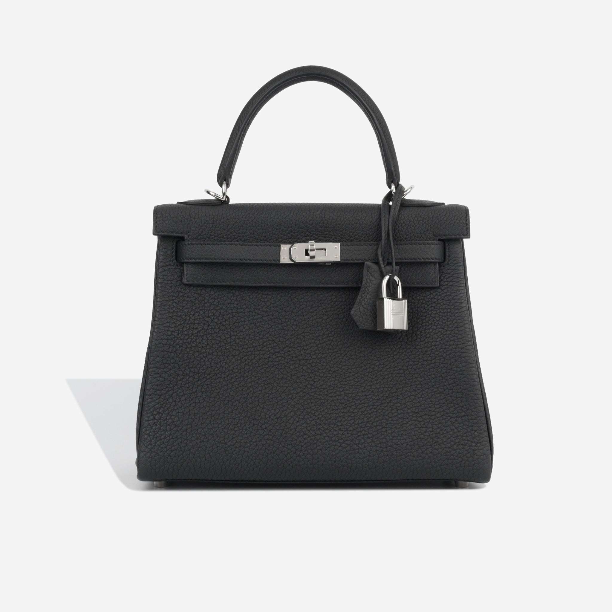 Hermès Kelly 25 - Black Togo - PHW (NWT)
