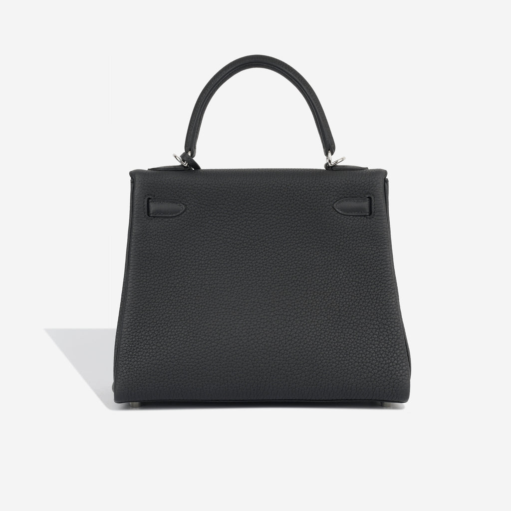 Hermès Kelly 25 - Black Togo - PHW (NWT)
