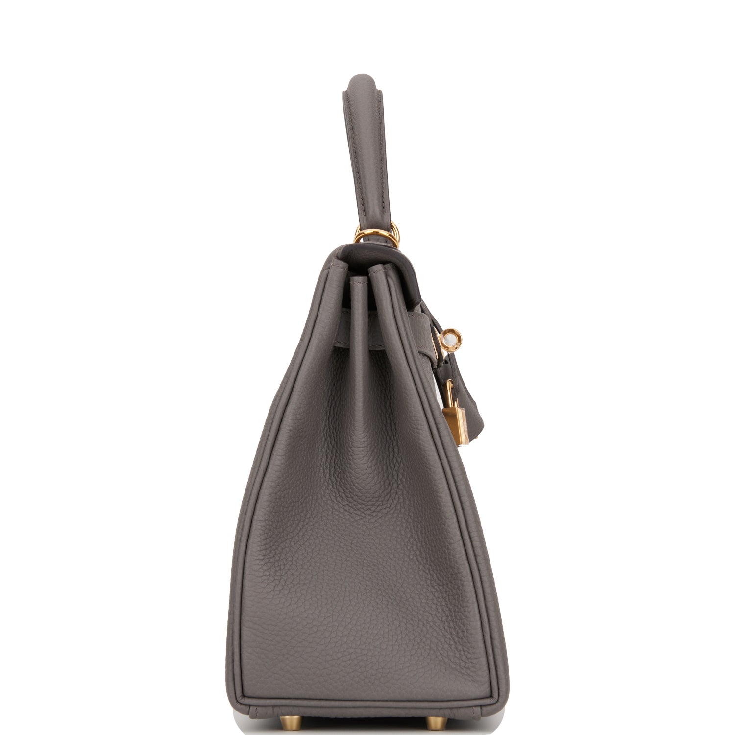 Hermes Kelly Retourne 28 Etain Togo Gold Hardware