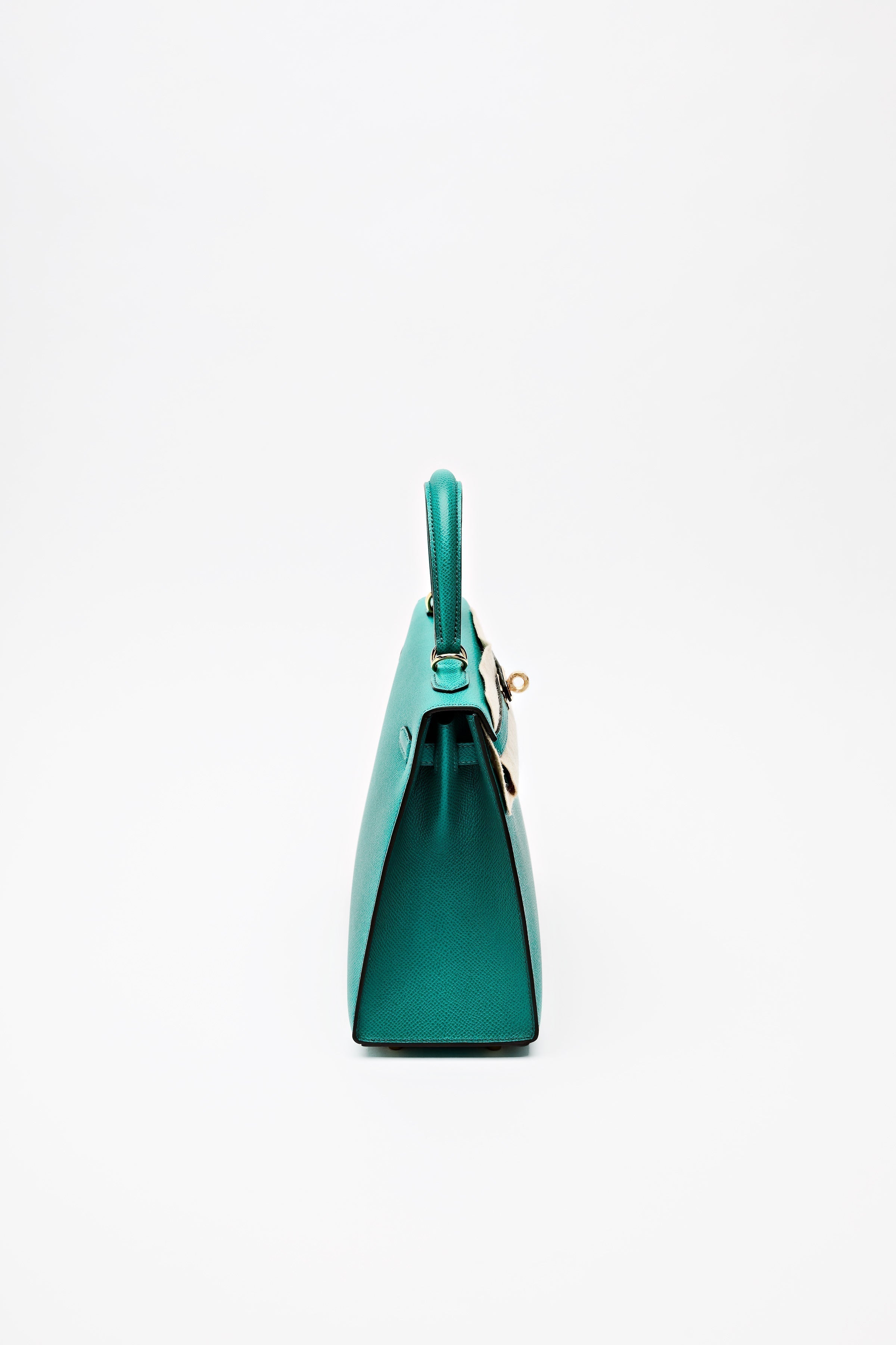 Hermes Kelly II 25 Vert Jade Sellier Epsom Calfskin
