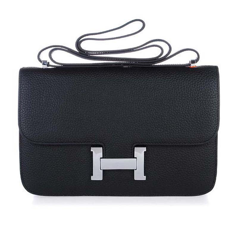 Hermes Constance Elan Leather Shoulder Bag in Epsom Leather