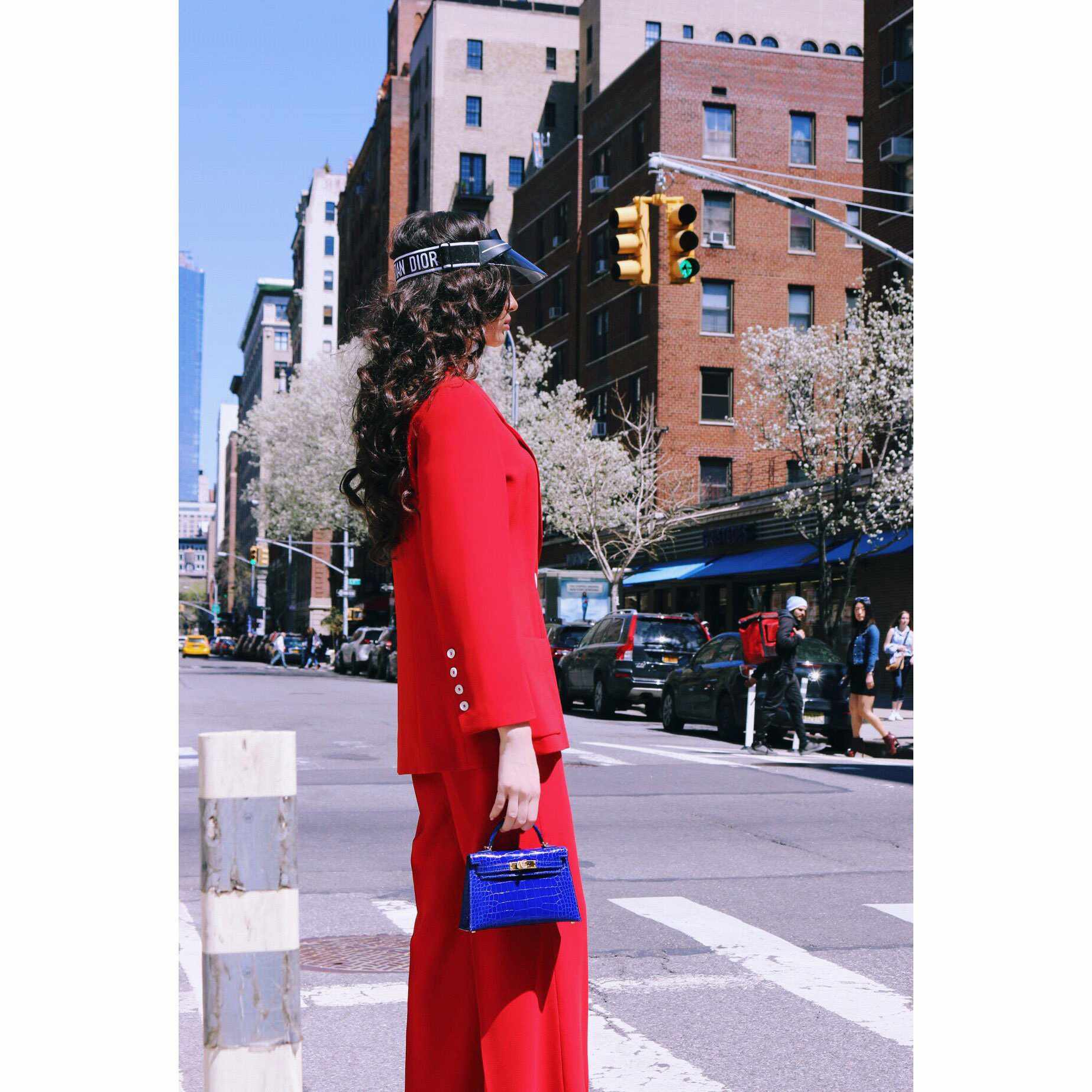 Hermès Kelly 20 Mini II Sellier Blue Electric Alligator Gold Hardware