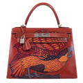 Hermès Kelly 28 Brick Box "The Falcon" Palladium Hardware