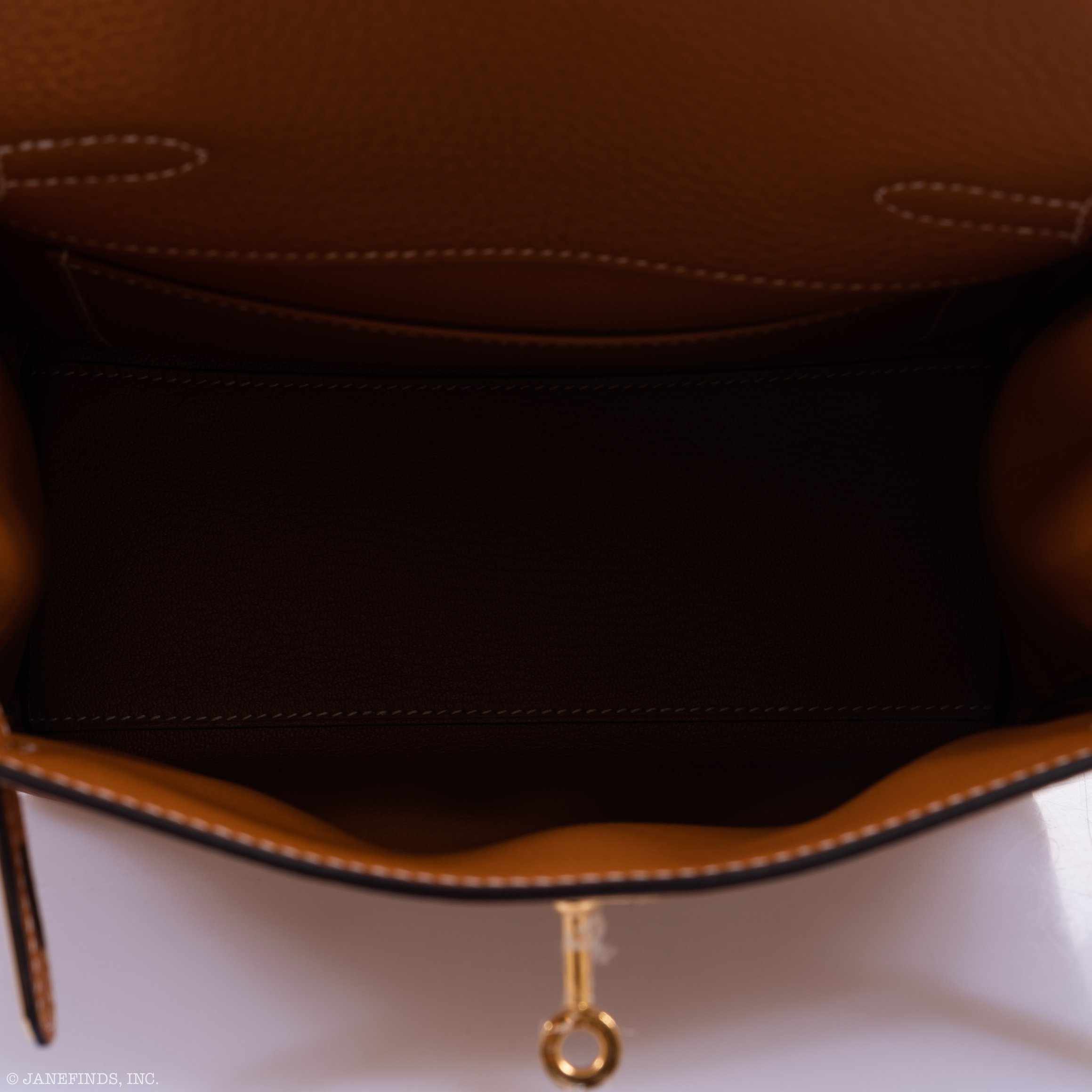 Hermès Kelly Ado II Backpack Gold Clemence Gold Hardware