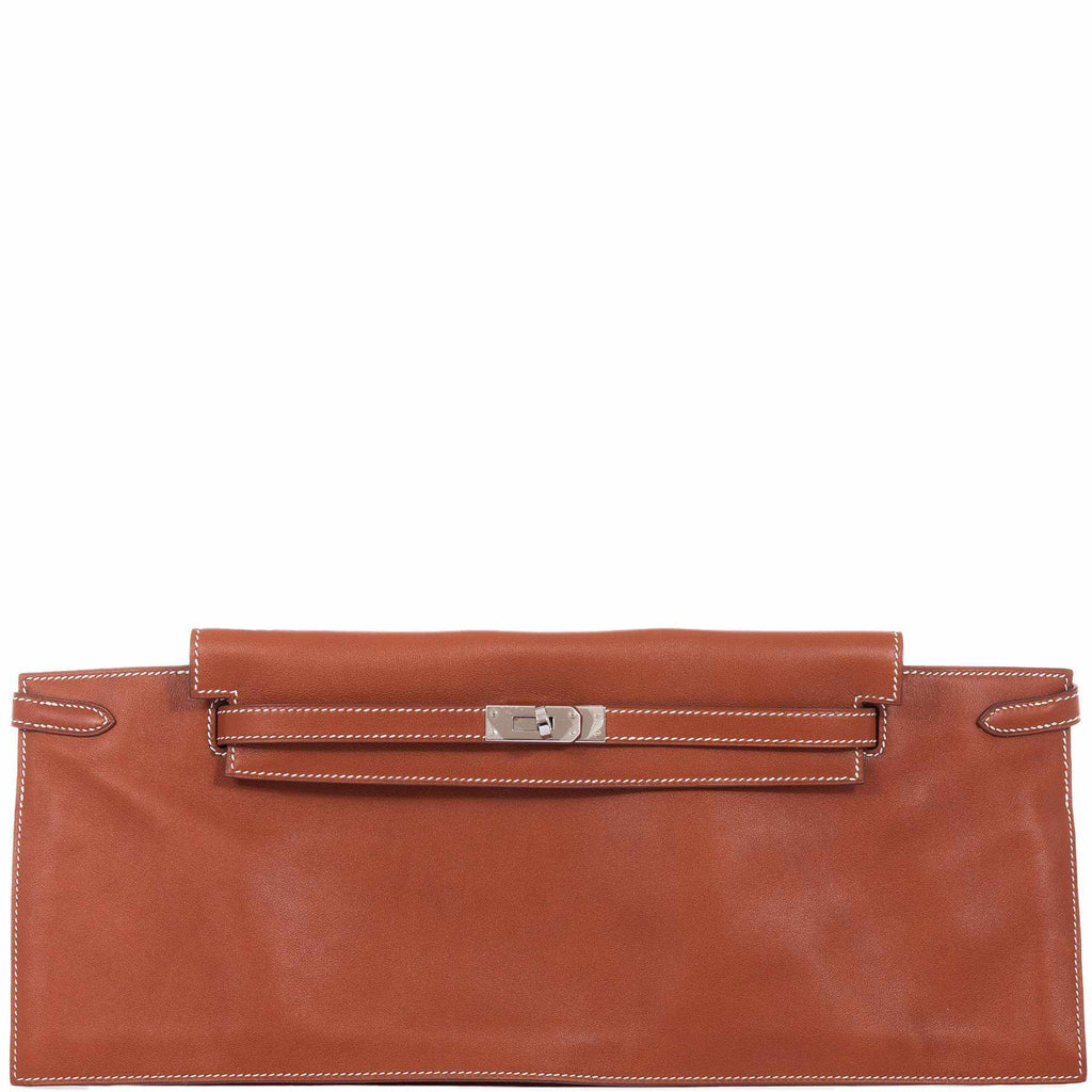 Hermès Kelly JPG Runway Belt Fanny Pack Gold Swift Palladium Hardware - Limited Edition