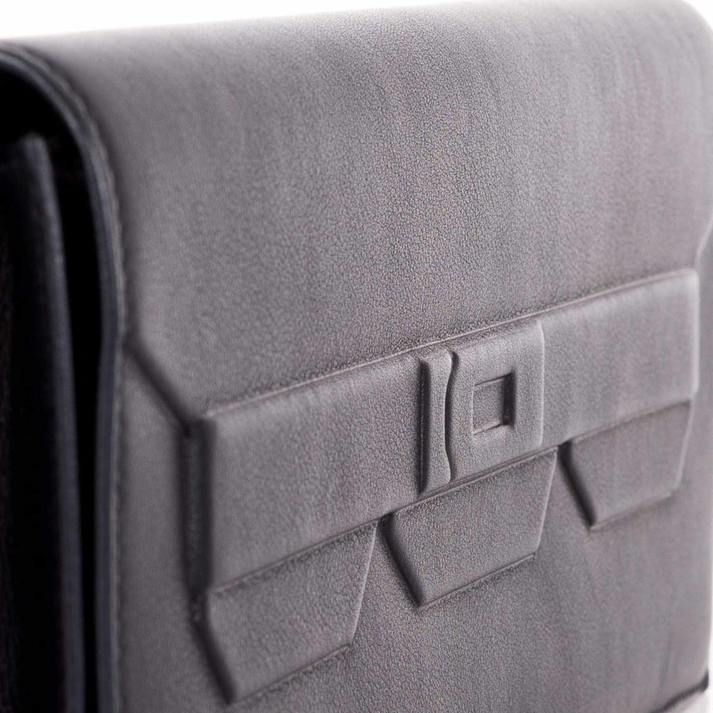 Hermès Long Pochette "Kelly Shadow" Evercalf Limited Edition