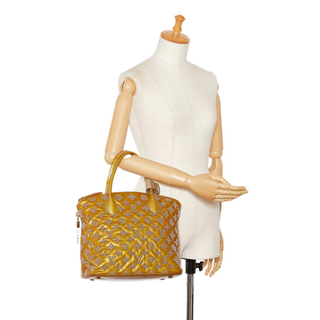 LOUIS VUITTON Monogram Fascination Lockit Handbag