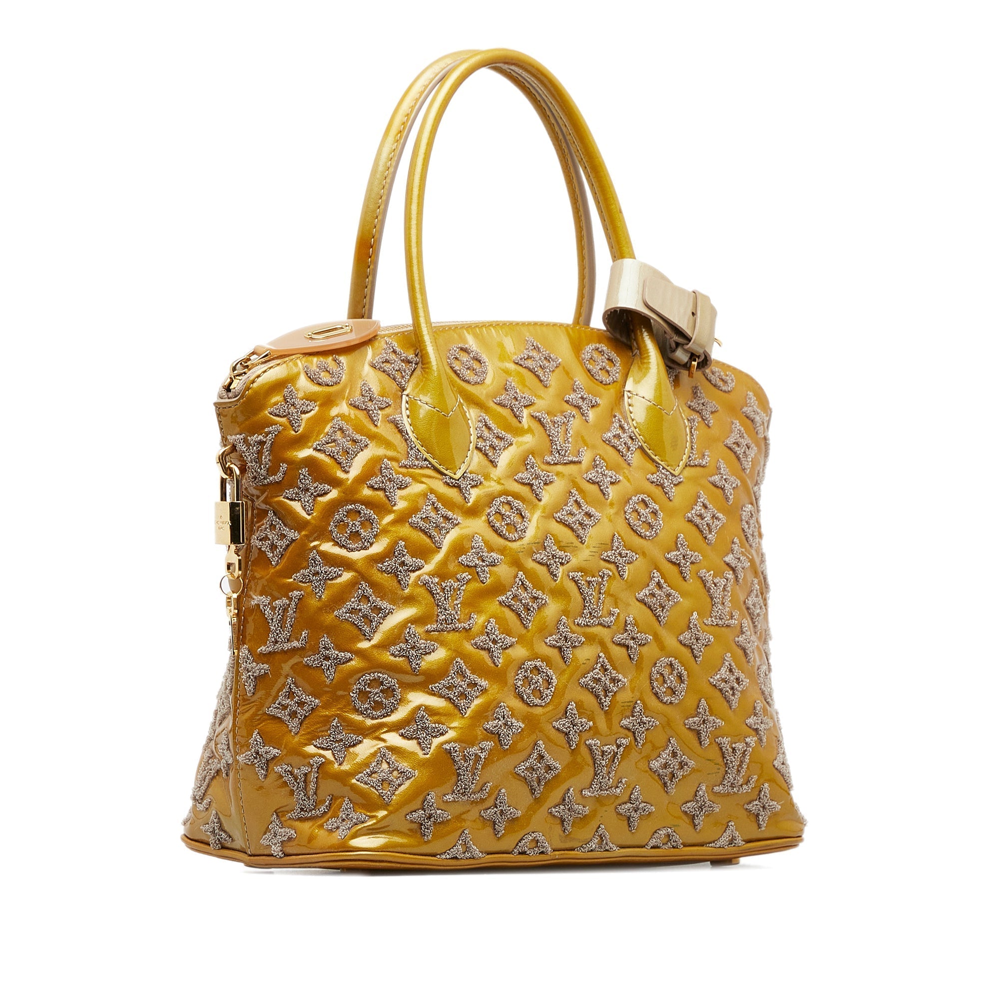 LOUIS VUITTON Monogram Fascination Lockit Handbag