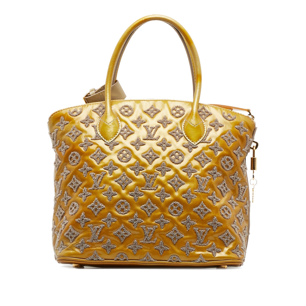 LOUIS VUITTON Monogram Fascination Lockit Handbag