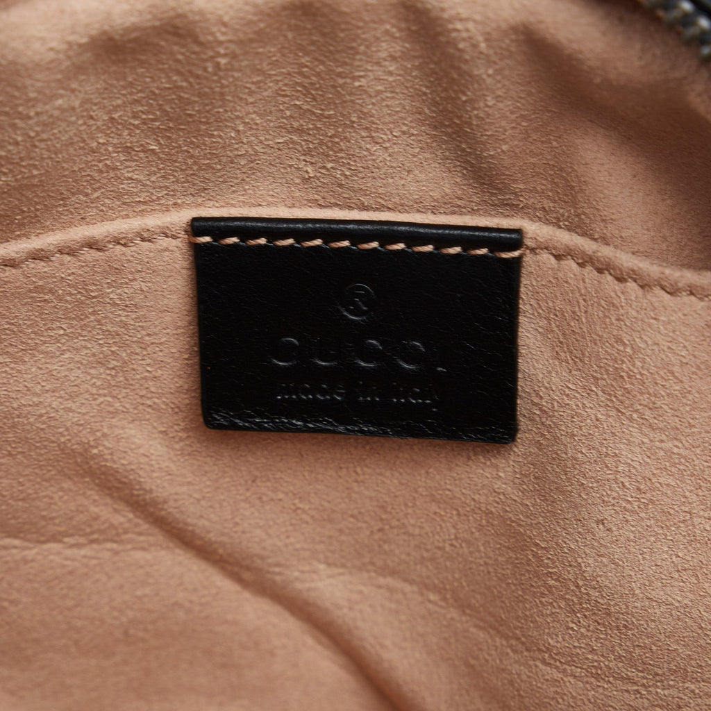 Gucci GG Marmont Belt Bag Black Matelassé