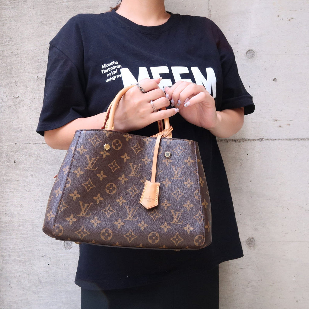 Louis Vuitton Monogram Montaigne BB 2Way Bag Hand Bag M41055
