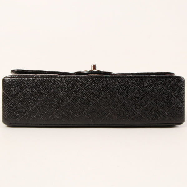 CHANEL Around 2000 Made Caviar Skin Classic Flap Chain Bag 25Cm Black