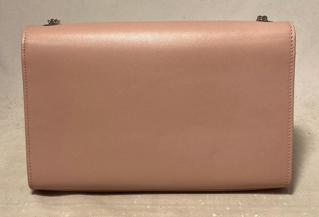 SAINT LAURENT MEDIUM KATE MONOGRAM TASSEL BAG IN PALE PINK Medium Kate Monogram Tassel Bag in Pale Pink