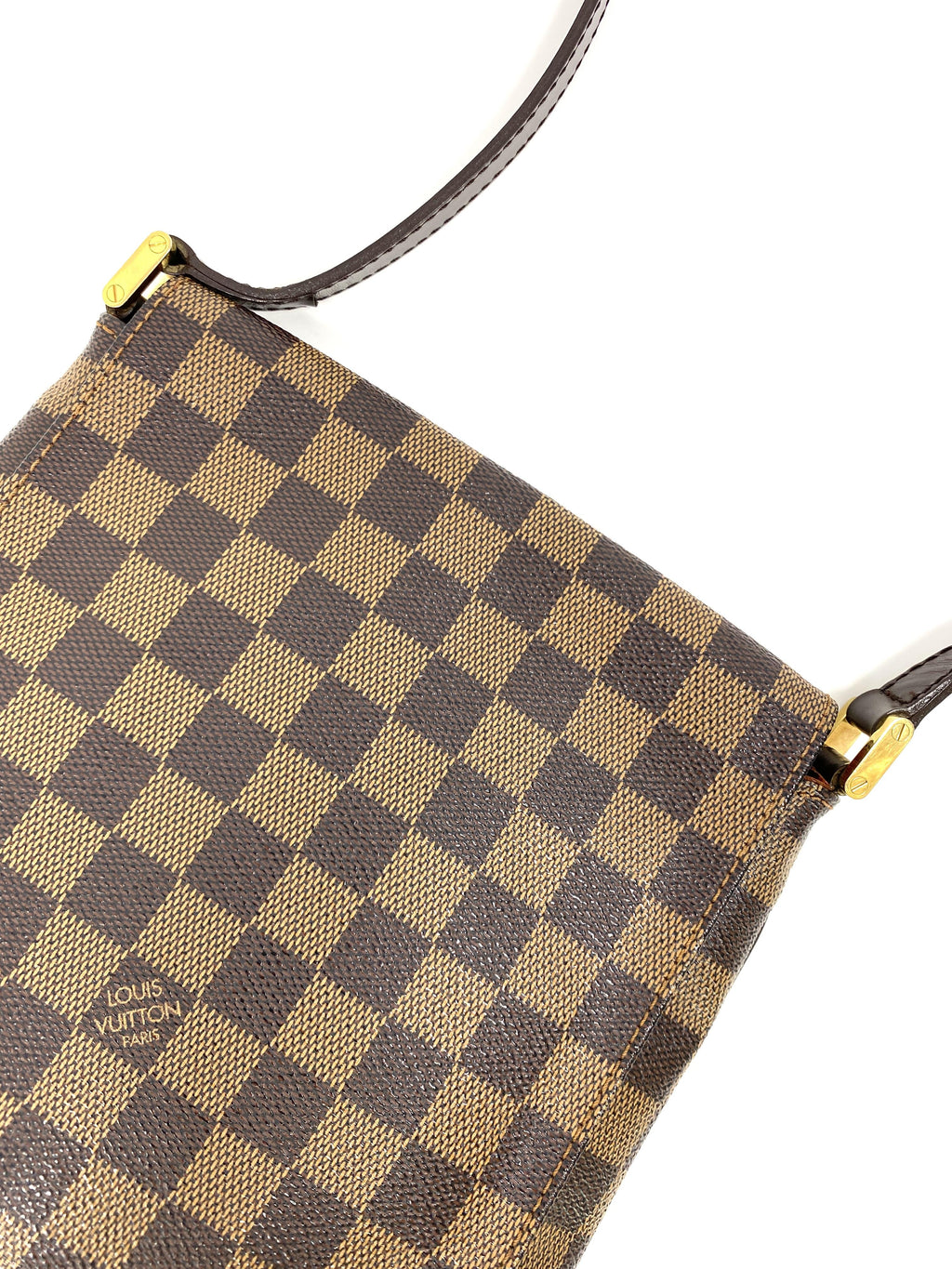 LOUIS VUITTON Damier Canvas Musette Salsa Bag - VINTAGE