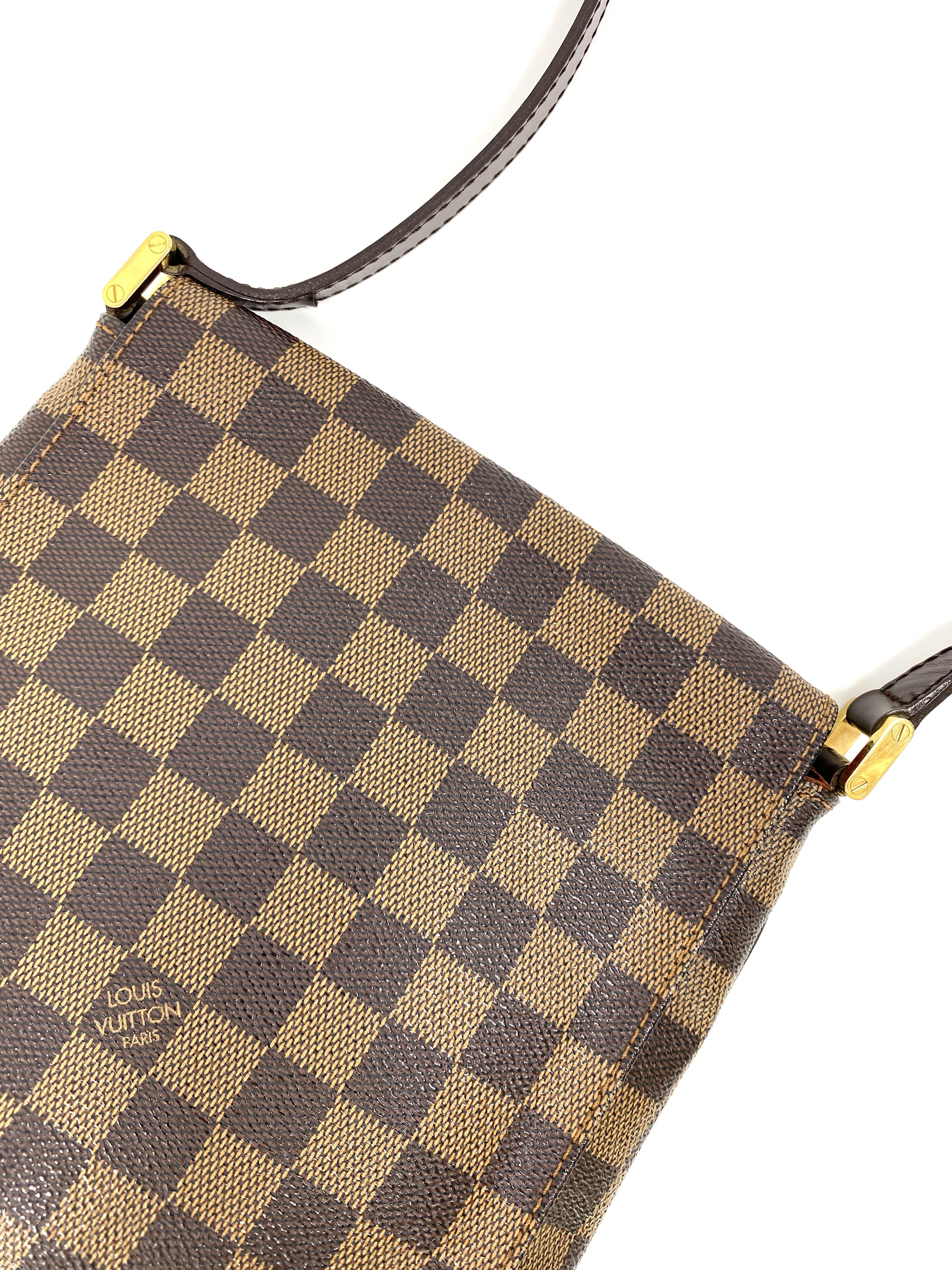 LOUIS VUITTON Damier Canvas Musette Salsa Bag - VINTAGE