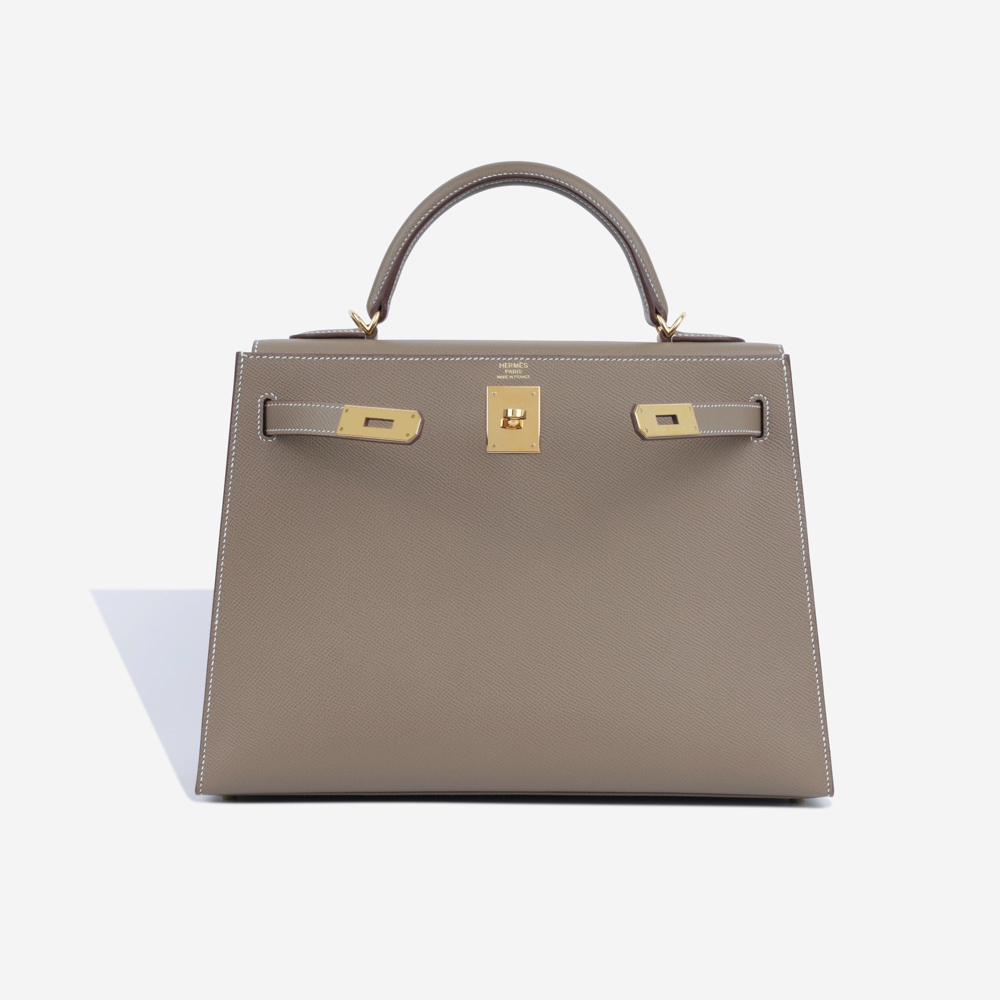 Hermès Kelly 32 - Etoupe Epsom
