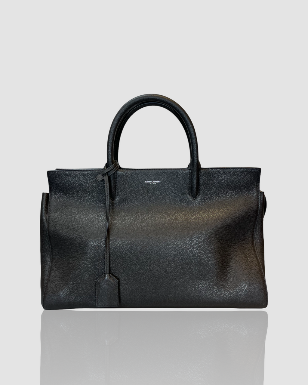 Saint Laurent Cabas Rive Gauche Leather Bag