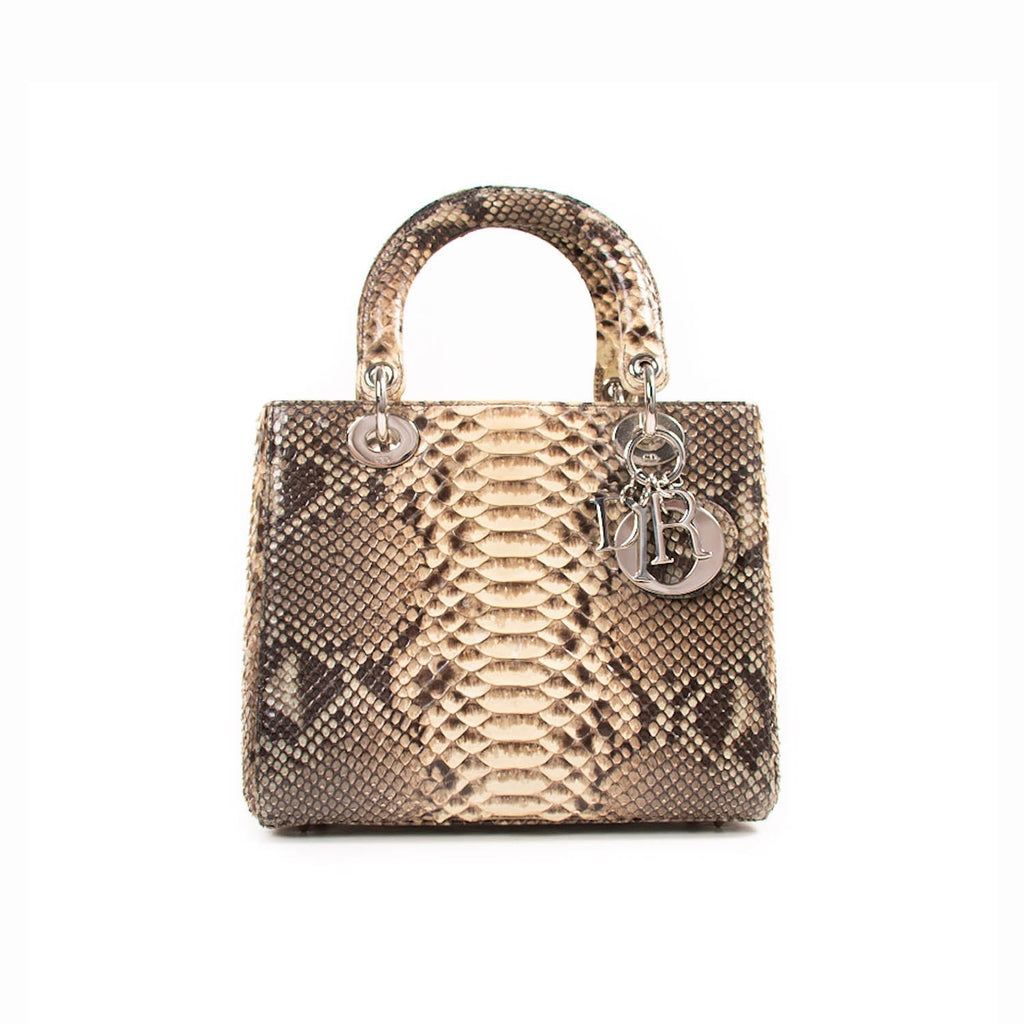 Christian Dior Python Medium Lady Dior