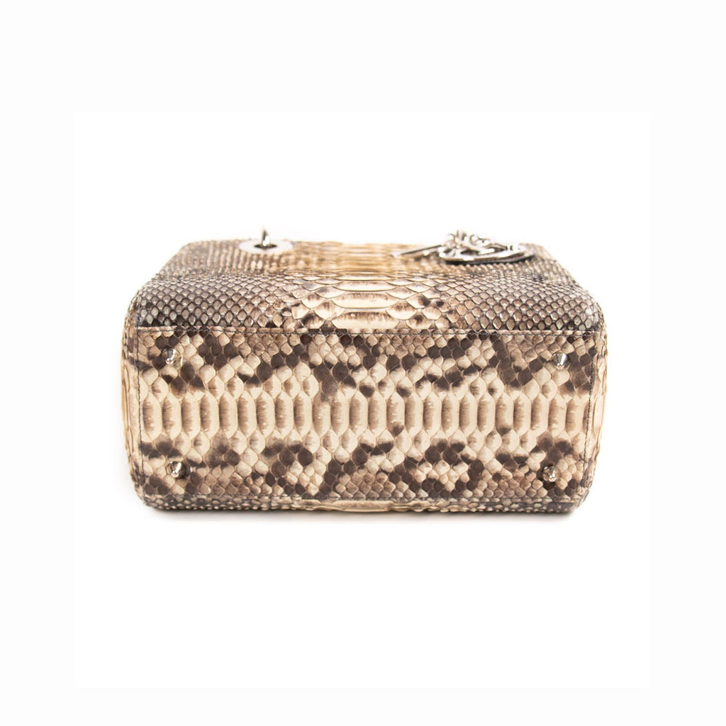 Christian Dior Python Medium Lady Dior