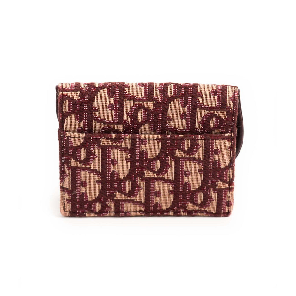 Christian Dior Saddle Compact Card Case