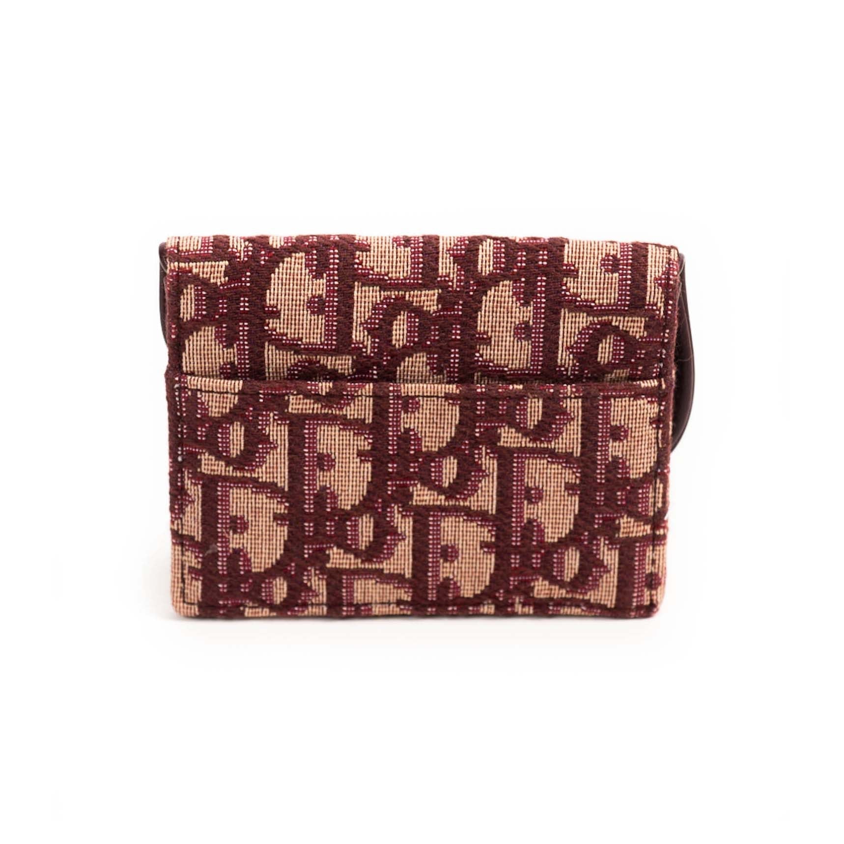Christian Dior Saddle Compact Card Case