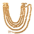 CHANEL Cc Mark Plate Chain Belt