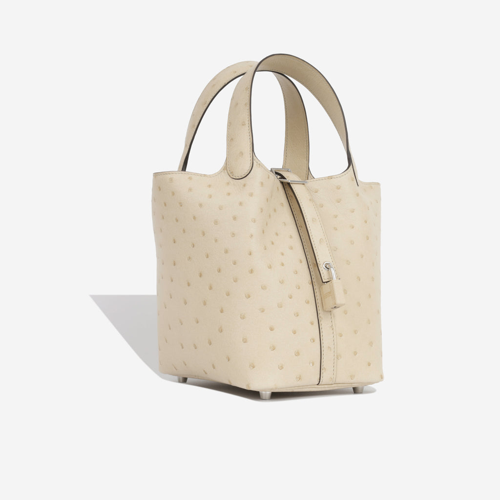 Hermès Picotin 18 - Ostrich (NWT)