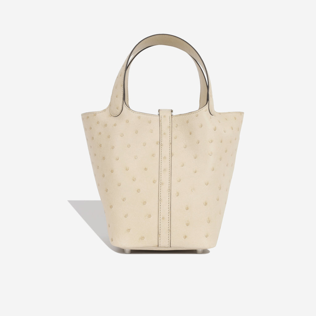 Hermès Picotin 18 - Ostrich (NWT)