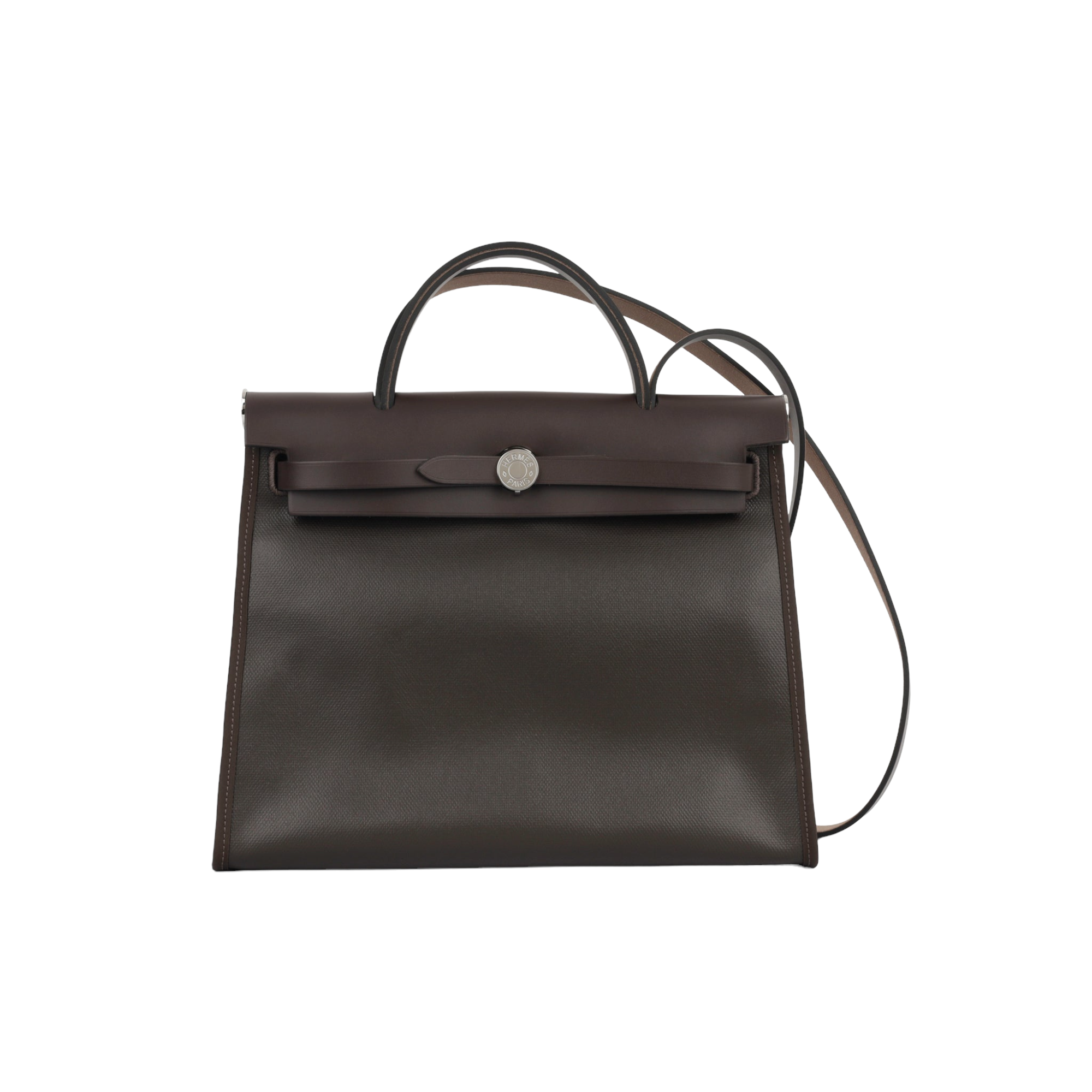 Hermès Herbag 31 - Ebene Coated Canvas (NWT)