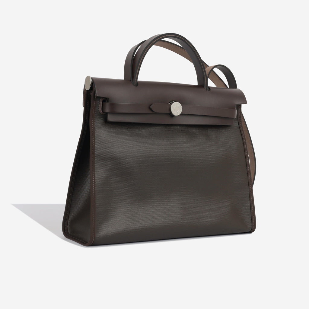 Hermès Herbag 31 - Ebene Coated Canvas (NWT)